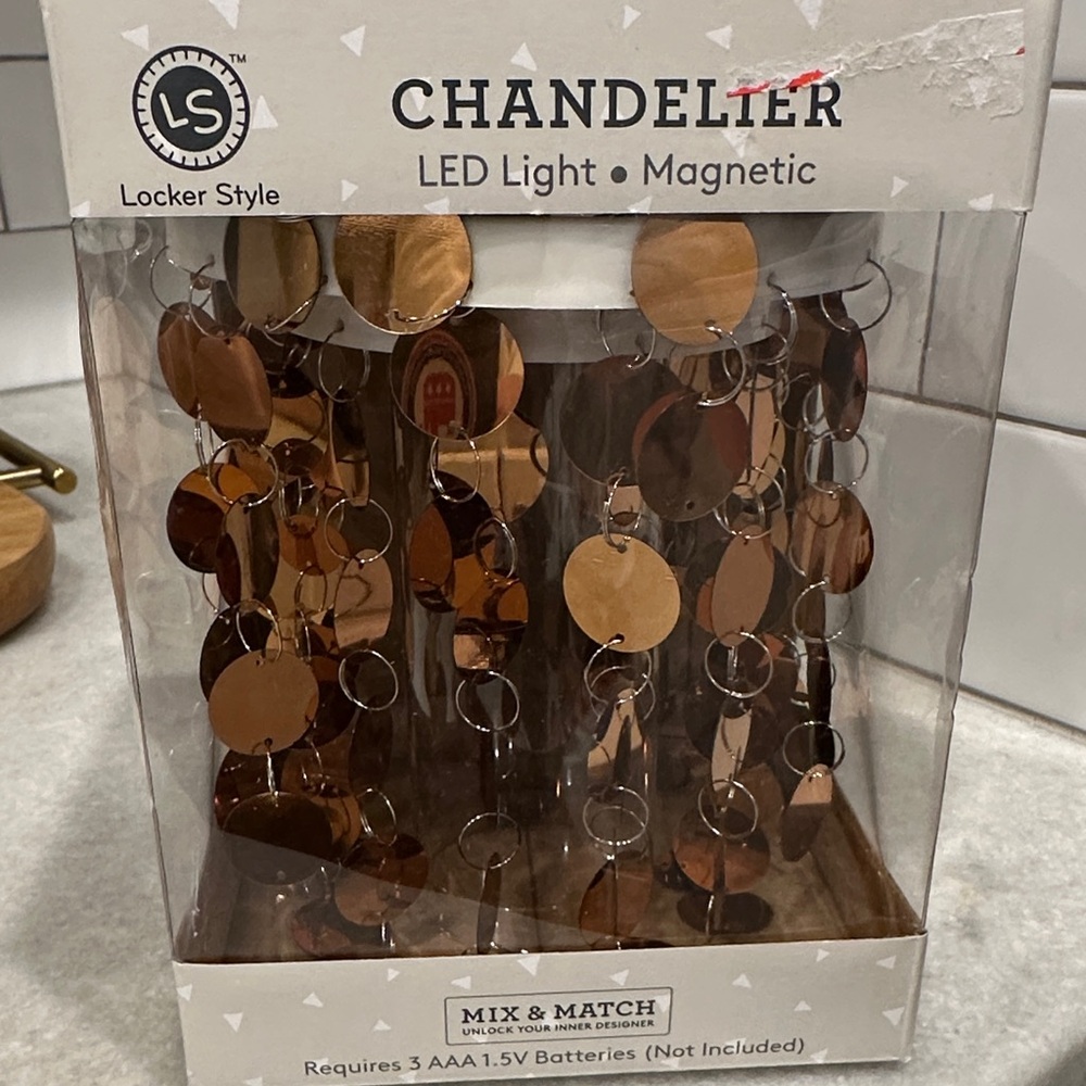 Target Copper Chandelier LED Light